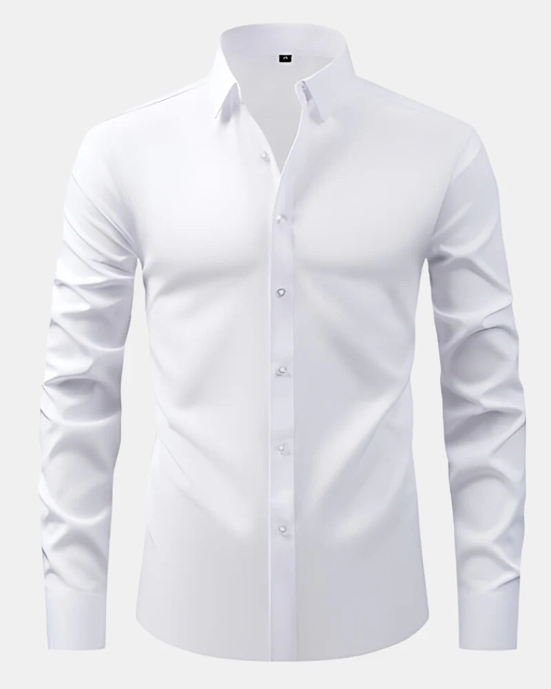 Kelvon™ - Knitterfreies Slim-Fit-Hemd