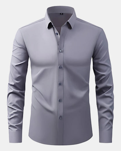 Kelvon™ - Knitterfreies Slim-Fit-Hemd