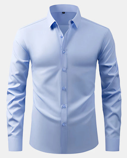 Kelvon™ - Knitterfreies Slim-Fit-Hemd