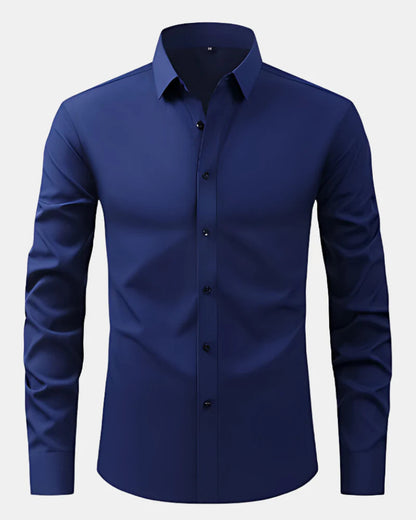 Kelvon™ - Knitterfreies Slim-Fit-Hemd