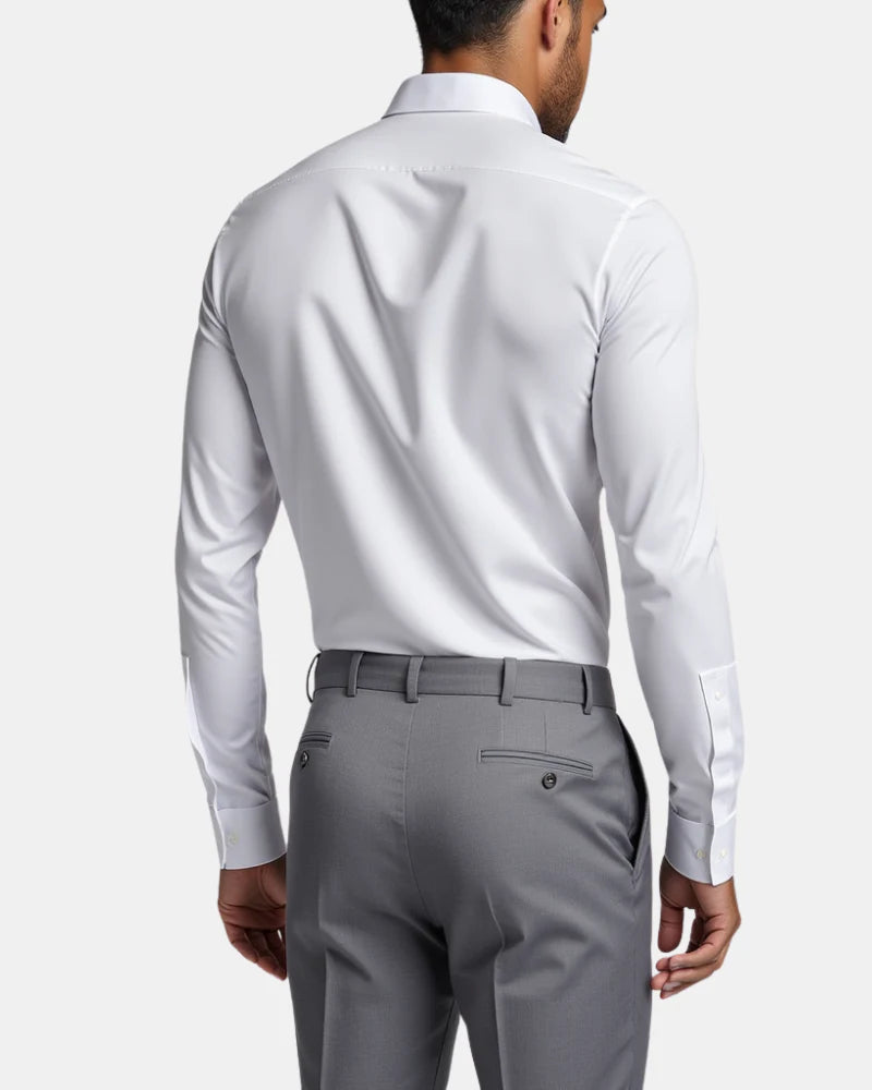 Kelvon™ - Knitterfreies Slim-Fit-Hemd