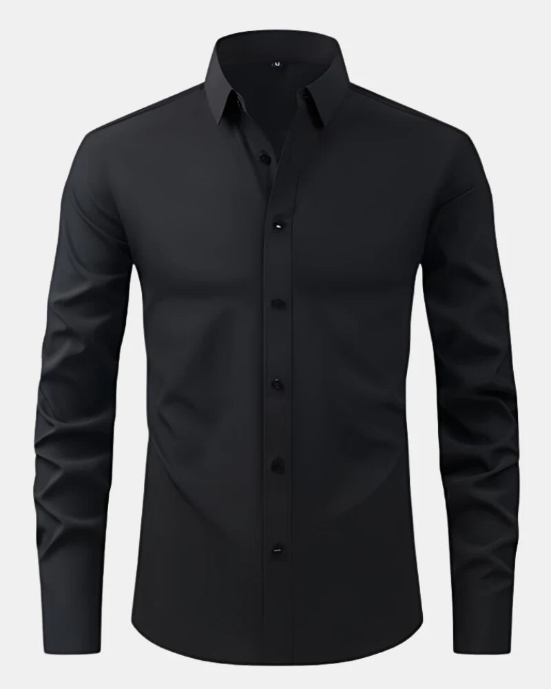Kelvon™ - Knitterfreies Slim-Fit-Hemd